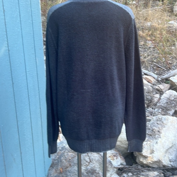 NWOT Soft Warm 100% Marino Wool Grandpa-core zip up cardigan oversized M - Picture 4 of 12